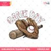 Game Day Baseball PNG - Glove Design for Fans