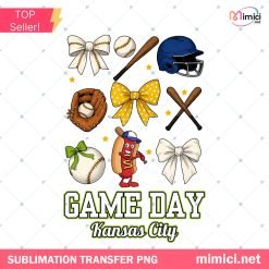 Game Day Hot Dog PNG - Kansas City Baseball Clipart