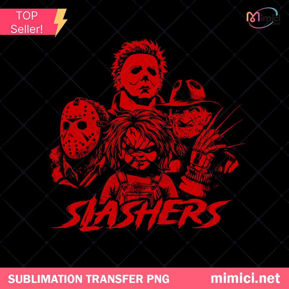 Retro Slashers Halloween Png, Killer Halloween Sublimation, Horror Movie Png, Trendy Halloween Character Png, Scary Movie Png, Horror Png