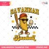 Savannah Baseball Banana PNG - Vintage Savannah Bananas Art