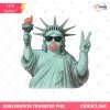 Statue Of Liberty PNG, Bubblegum Sublimation Funny New York Clipart Trendy, Liberty Design PNG