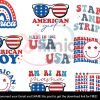 Bundle, 4th Of July SVG, America Svg, 4th Of July Shirt Svg, Patriotic Svg, Fourth Of July aSvg