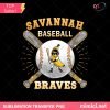 Vintage Helmet PNG - Savannah Baseball Design