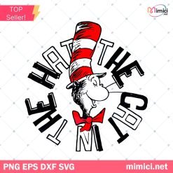 Cat In The Hat Svg, Dr Seuss Svg, Hat Svg, Dr Seuss Hat Svg, Instant Download Files