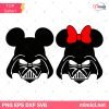 Disney Star Wars Stormtrooper Minnie Mickey SVG, Disney svg, Star Wars Svg, Mickey Minnie Designs cut file, Minnie Mouse SVG