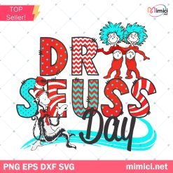 Dr Seuss Day Svg, Dr.Seuss Svg, Dr Seuss Cat Svg, Dr Seuss Gifts, Cat In The Hat Svg