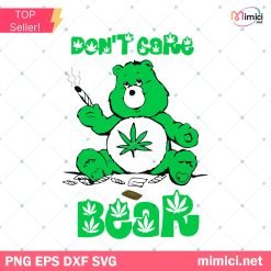 Teddy Bear Smoking Joint Svg, Stoned Bear svg, Care Bear Smoking Weed Svg, Smoking Cannabis Svg png eps dxf files cricut