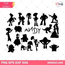 Toy Story Svg, Andy Svg, Toys Svg, Disney SVG, Disneyland Svg, Disneyworld Svg