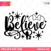 Believe in Magic svg, Inspired by Castle svg, Mickey Mouse svg