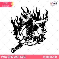 Soccer Player SVG, Soccer Kid SVG