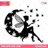 Weed Fairy SVG, Cannabis Fairy SVG, Fairy SVG, Marijuana Fairy SVG
