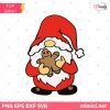 Gnome Christmas Cookies SVG, Gnome Santa Claus SVG, Gnomes Christmas SVG