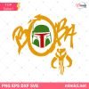 Star Wars Boba Fett SVG PNG DXF EPS Cut Files For Cricut Silhouette
