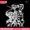 Demon Slayer SVG, Tanjiro SVG, Nezuko SVG, Anime SVG, Anime Bundle SVG Digital Download