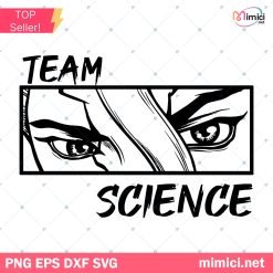 Team Science Dr Stone Svg, Anime Character Svg, Anime Bundle SVG Digital Download