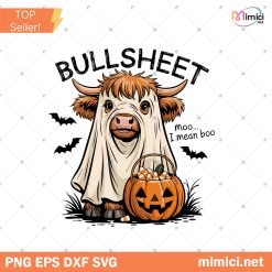 Funny Cow Halloween PNG