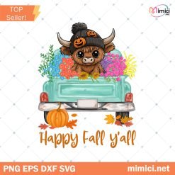 Retro Halloween Highland Cow Png, Moo I Mean Boo Png, Funny Fall Pumpkin Cow Png