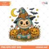 Retro Halloween Labubu Png, Trendy Labubu Spooky Season Png