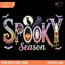 Spooky Season Iridescent Halloween Png