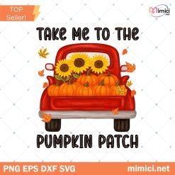 Take Me To The Pumpkin Patch Png, Autumn Pumpkin Png
