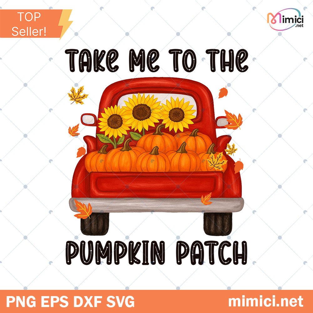 Take Me To The Pumpkin Patch Png, Autumn Pumpkin Png