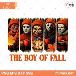 The Boys Of Fall Png, Fall Horror Characters Killers Png