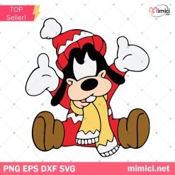 Christmas Pluto Svg, Pluto Svg, Baby Pluto Svg, Pluto Winter Svg