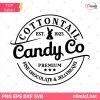 Easter Svg, Cottontail Candy Co SVG, Easter Bunny Svg, Happy Easter Svg