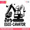 Easter Svg, Eggs Cavator Svg, Easter Bunny Svg, Happy Easter Svg
