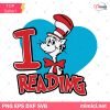 I Love Reading Bundle Dr Seuss Svg, Dr Seuss Svg Cut file