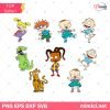 Rugrats Trilogy Movie Collection Svg, Rugrats Svg