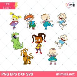 Rugrats Trilogy Movie Collection Svg, Rugrats Svg