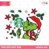 Grinch Christmas Starbuck Cup Svg, Grinch Starbucks Svg, Grinch Christmas Full Wrap for Starbucks Venti Cold Cup SVG