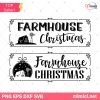 Farmhouse Christmas Svg, Nativity Scene SVG, Nativity Scene Sign SVG
