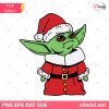 Baby Yoda Santa Claus Svg, Baby Yoda Christmas Svg, Yoda Santa Svg