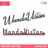 Wandavision Logo SVG Bundle, WandaVision SVG PNG DXF EPS