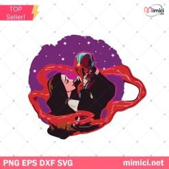 WandaVision SVG, Marvel Hero Scarlet Witch Vision The Avengers SVG, Marvel SVG, Scarlet Witch SVG, Vision SVG, Marvel Universe SVG, Movie Lover SVG