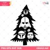 Star Wars Christmas Tree SVG, Darth Vader Christmas Tree SVG, Christmas Tree SVG