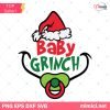 Baby Grinch SVG, Grinch SVG, Grinch Face SVG, Christmas Grinch SVG