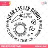 Dear Easter Bunny SVG, Bunny Svg, Easter Bunny Svg, Happy Easter Svg
