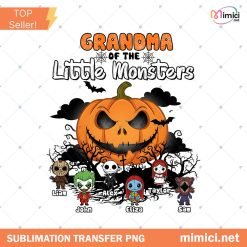 Grandma of the little monster Png, Family Of The Little Monsters png, Horror Movie Kids