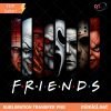 Horror Movie Characters PNG, Friends Halloween PNG, Halloween Horror T Shirt, Friend Matching PNG, Scary Halloween Tee
