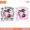 In October We Wear Pink, Breast Cancer PNG