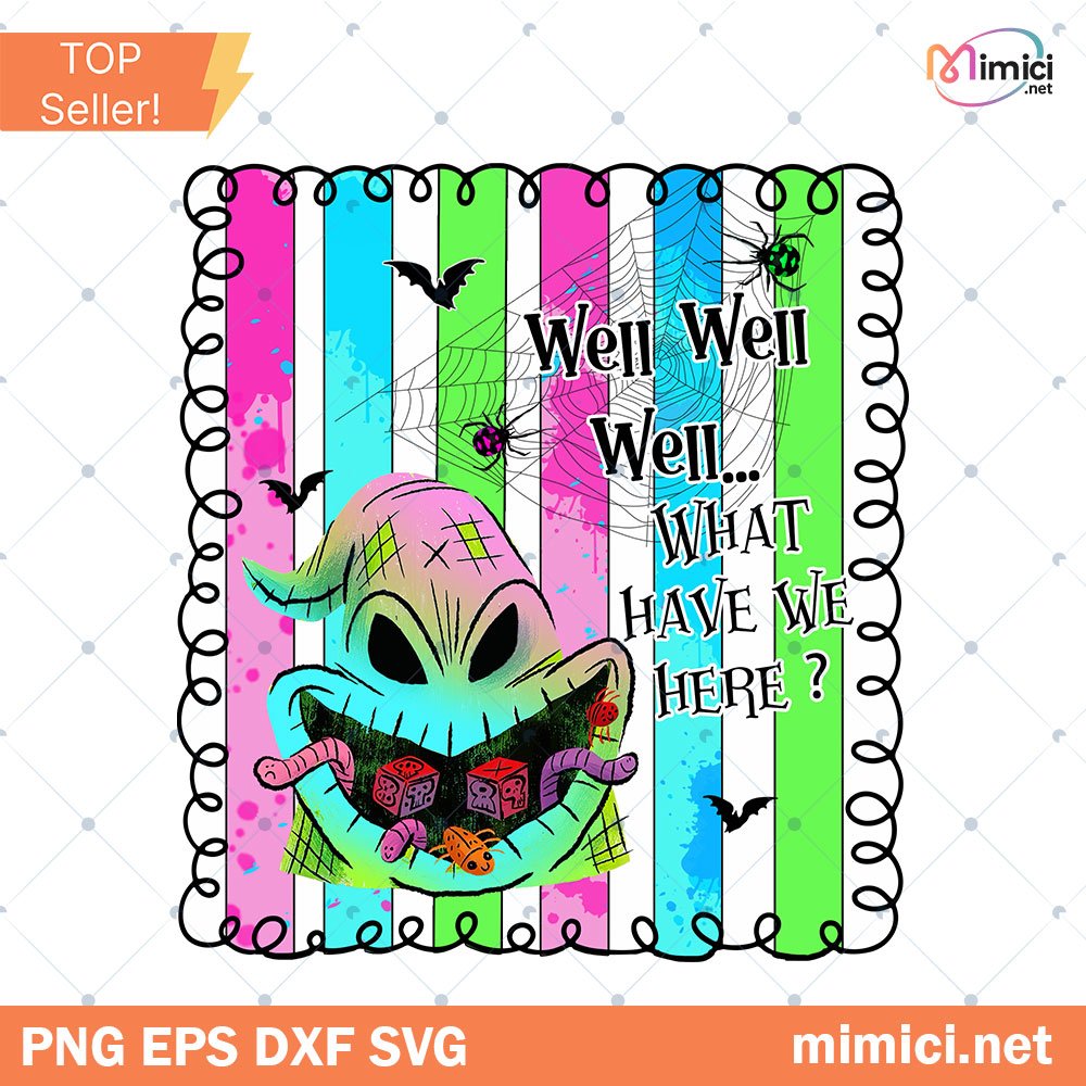 Jack Skellington Halloween PNG, OogieBoogie Halloween PNG