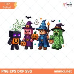Retro Gamer Halloween Png, Pumpkin Gamer Png, Witchy Ghost Pumpkin Png, Preppy Halloween Boys