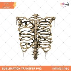 Rib Cage Skeleton PNG