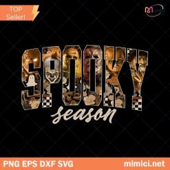 Spooky Season Horror Characters Halloween Png