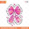 Coquette Boxing Gloves PNG, Breast Cancer Awareness Png, Preppy Pink Bow Boxing Gloves Png, Fight Like A Girl Shirt Design