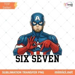 Funny 67 Superhero Png, Captain Superhero Png, 67 Trend Social Media