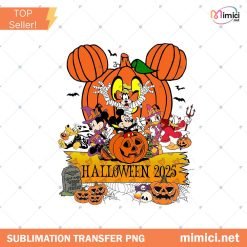 Halloween 2025 Mouse and Friends PNG, Magical Kingdom Png, Halloween Trip Png, Family Vacation Png, Trick Or Treat Png